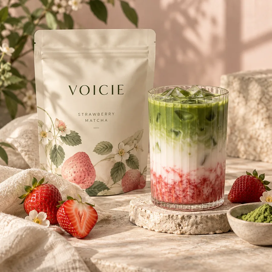 Strawberry Matcha Blend